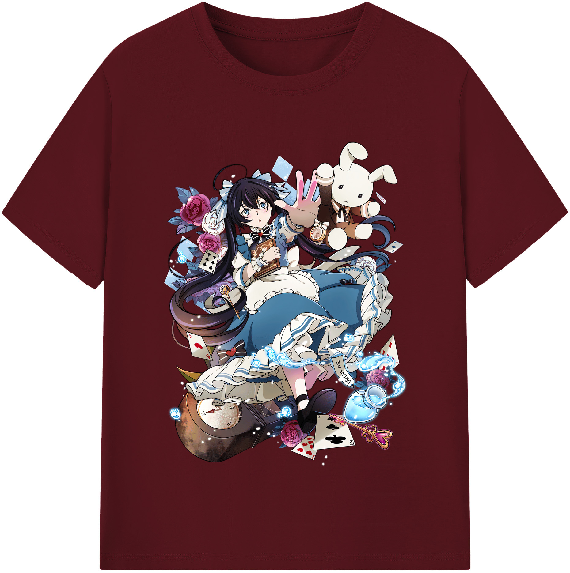 （画像用） 文豪ストレイドッグス Bungo Stray Dogs 綿100％半袖Tシャツ（フロントプリント）